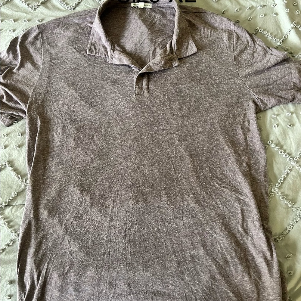 Threads 4 Thought Men's Polo Shirt - Heather Gray